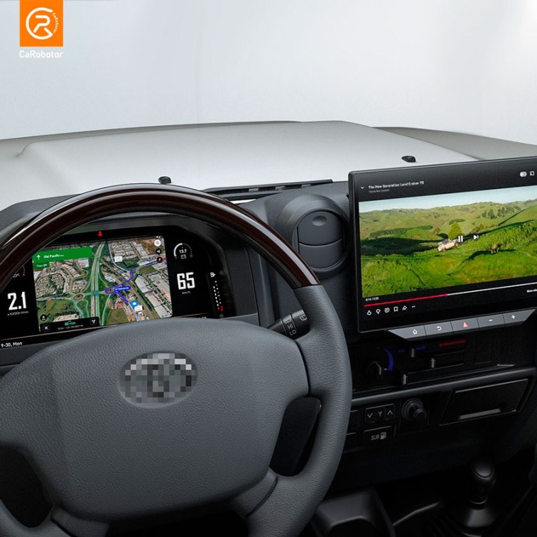Автомагнитола для Toyota LC 70й серии, CaRobotor L1, Экран 12,1"