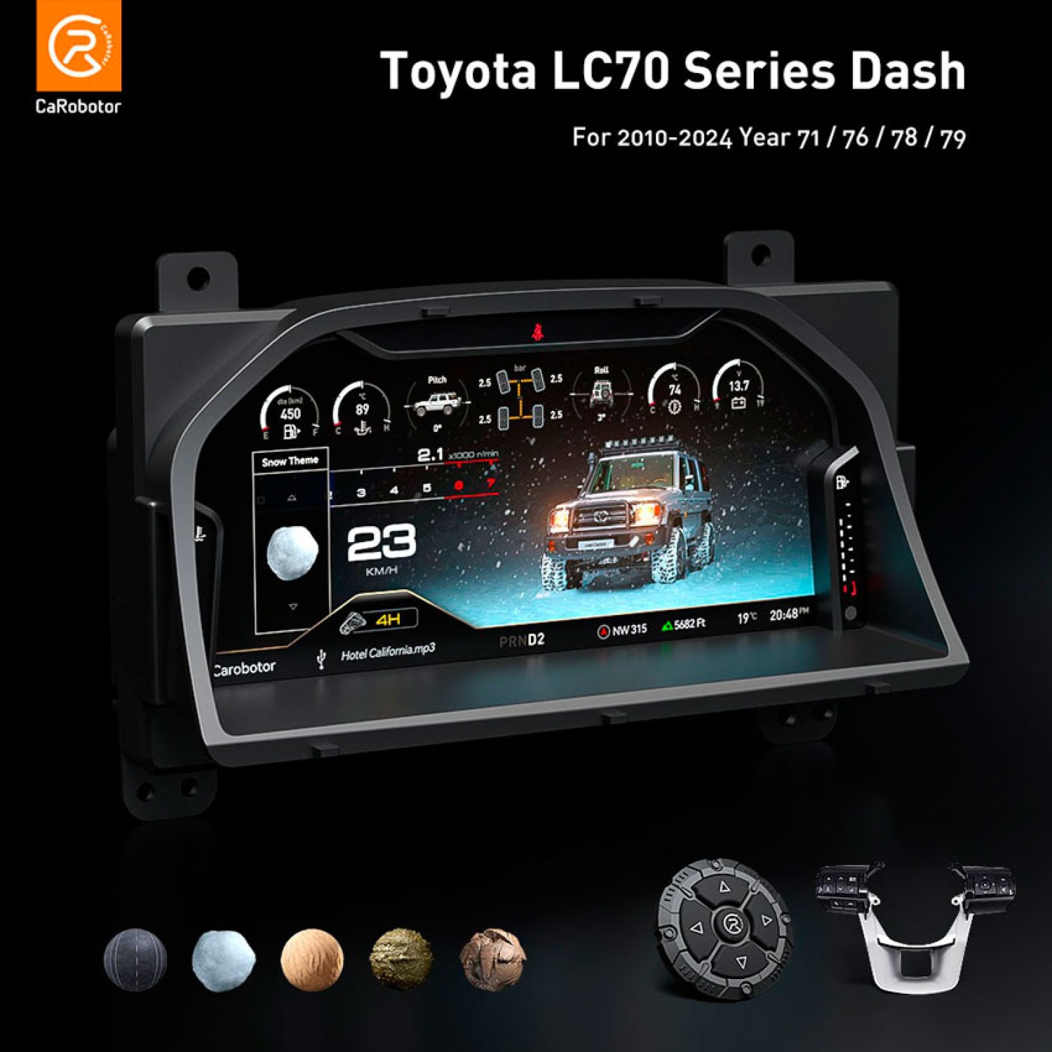Панель приборов Toyota Land Cruiser 70 2007-2026