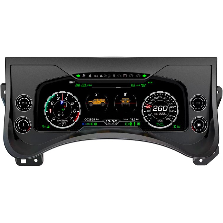 Mankana для Hummer H2 02-07, электронная панель приборов