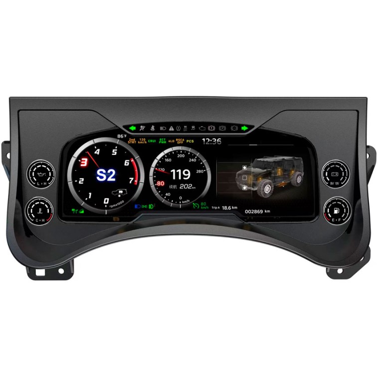 Mankana для Hummer H2 02-07, электронная панель приборов