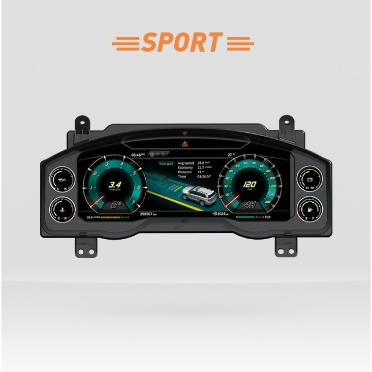 CaRobotor для Toyota Land Cruiser 200 07-15, электронная панель приборов