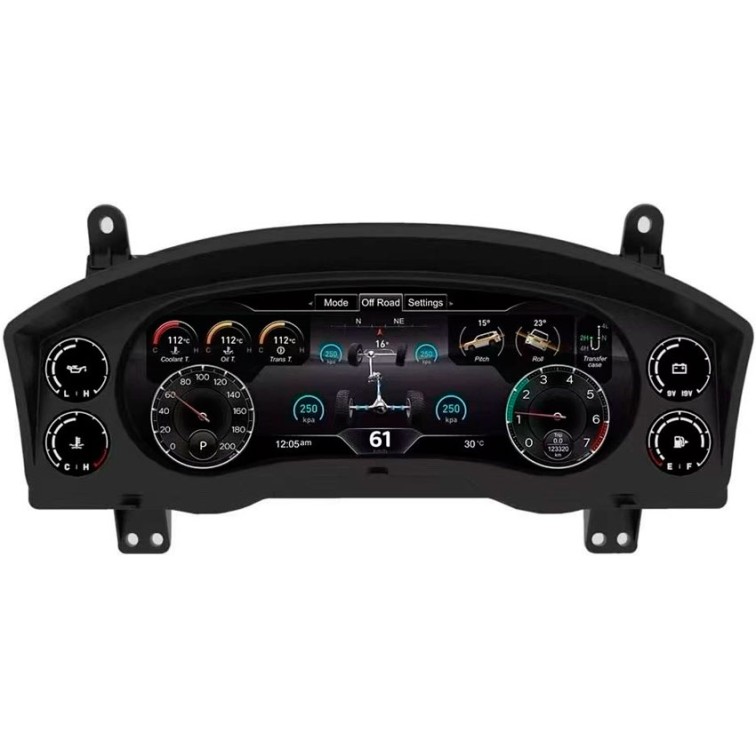 Mankana для Toyota Land Cruiser 200 , электронная панель приборов