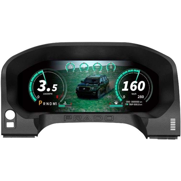 Mankana для Toyota Prado 150 09-17, электронная панель приборов