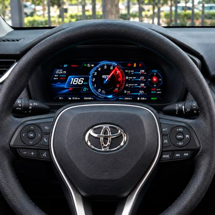 Mankana для Toyota Rav 4 19-25, электронная панель приборов