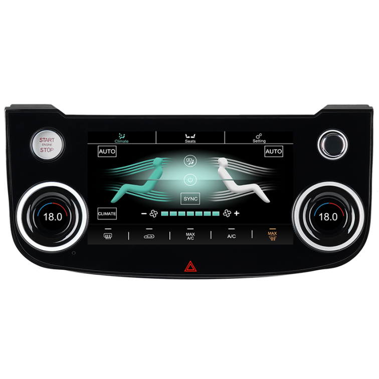 Сенсорная панель управления климат-контролем Jaguar XE 14-19г